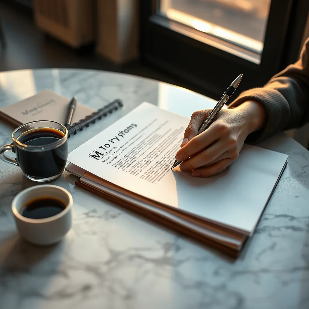 Fase di scrittura dello script e dello storyboard per un video promozionale