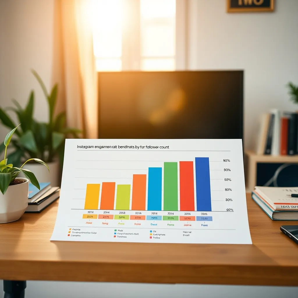 I benchmark di engagement rate variano sensibilmente in base alla dimensione del profilo